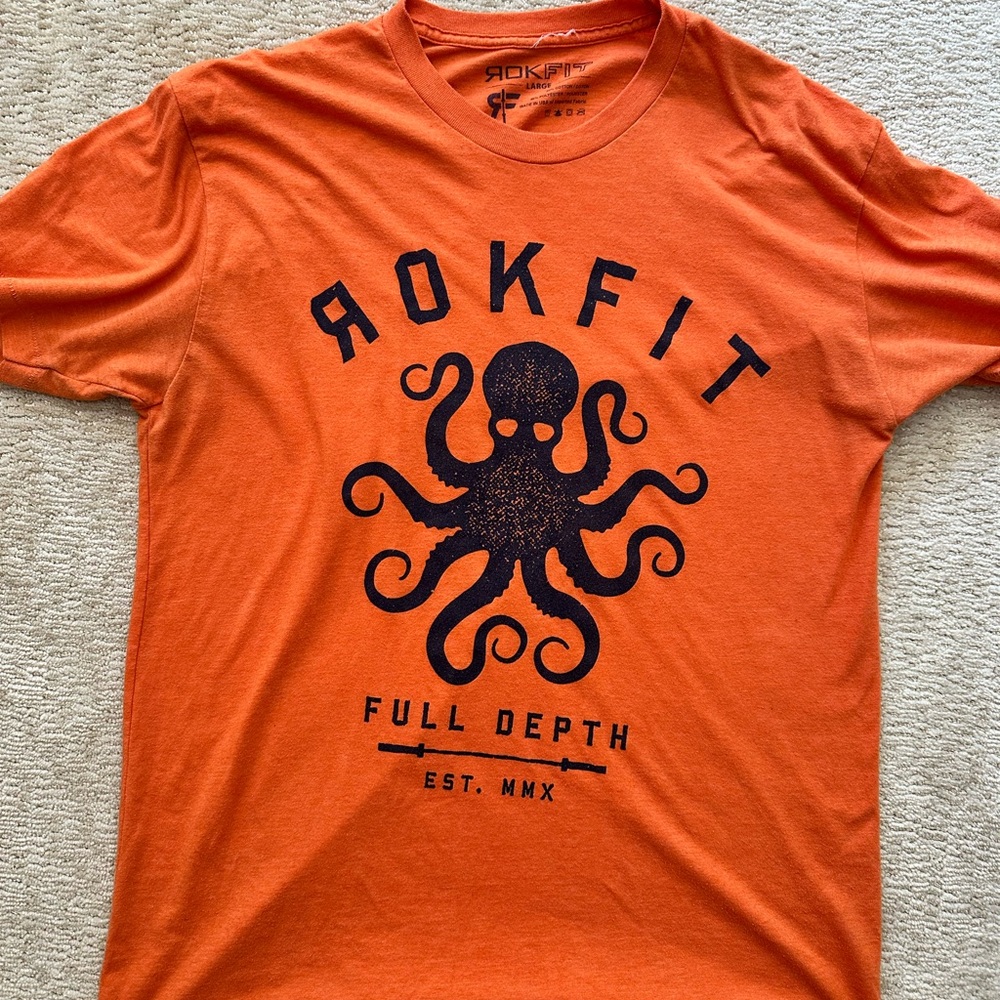 RokFit Orange T-Shirt - L